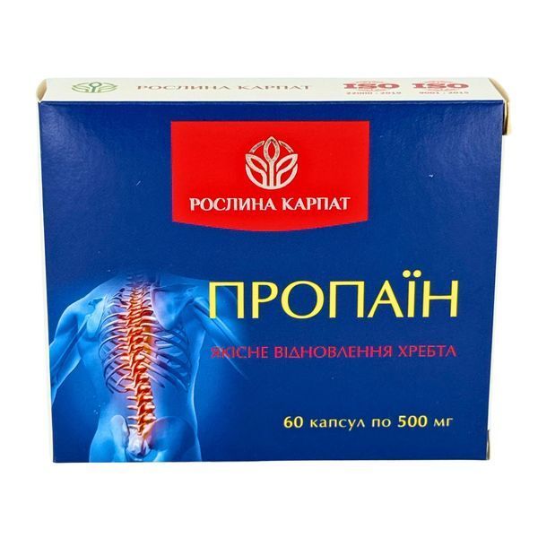 Пропаїн &ndash; зміцнення суглобів і хребта, природне відновлення рухливості Рослина Карпат 484798 фото