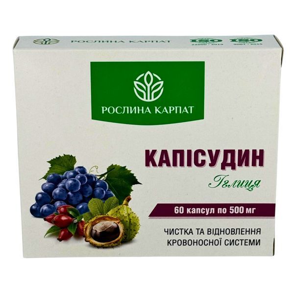 Каписудин &ndash; для очищения сосудов и улучшения кровообращения Рослина Карпат 484791 фото