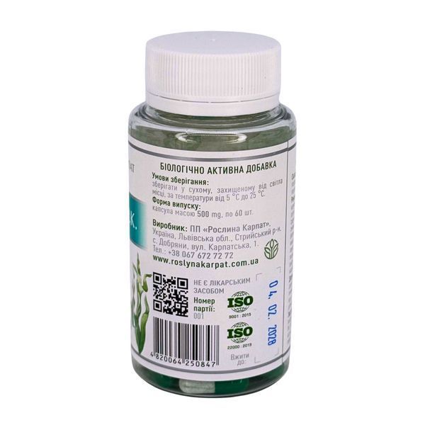 Спіруліна Chlorella &ndash; суперфуд для енергії, очищення та здоров&rsquo;я Рослина Карпат 484804 фото