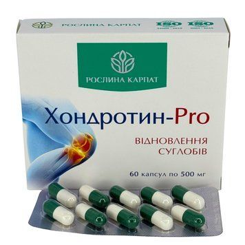 Хондротин-PRO 60 таб. &ndash; природний захист ваших суглобів Рослина Карпат 484814 фото
