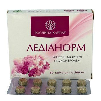 Ледіанорм &ndash; натуральний комплекс для жіночого здоров'я та гормонального балансу Рослина Карпат 484751 фото