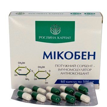 Мікобен &ndash; природний сорбент для детоксикації та підтримки імунітету Рослина Карпат 484728 фото
